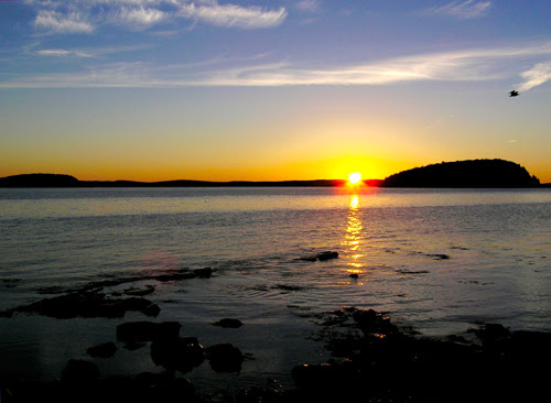 Sunrise Over Bar Harbor, Maine, USA (Photo: Alan Seale)