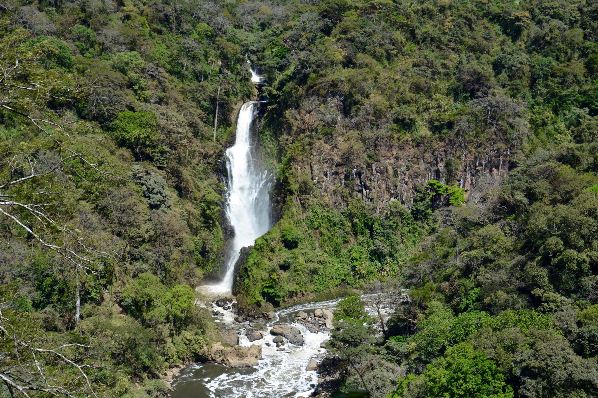 The view across the canyon from the Rancho, our open-air workshop space at Kantara