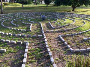 The labyrinth at Kantara, home of Transformational Presence in Costa Rica