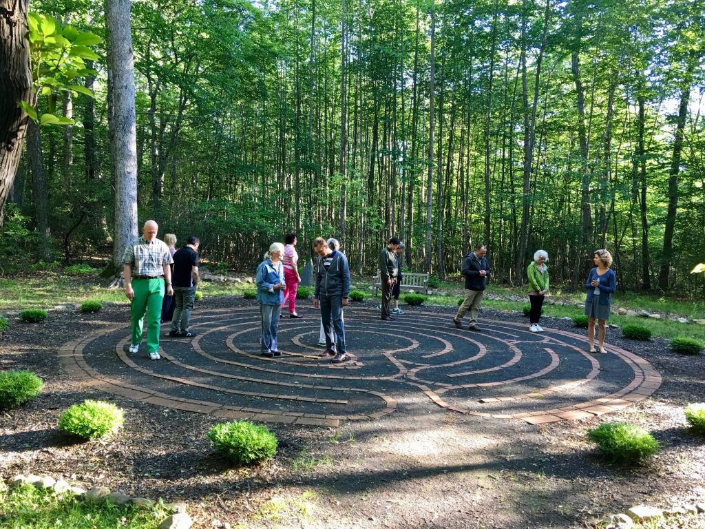 Transformational Presence: Shift Happens - 2017 Gathering early morning labyrinth walk