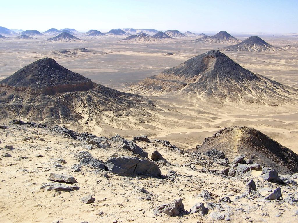 The Black Desert in the Western Desert of Egypt (Photo: Alan Seale)