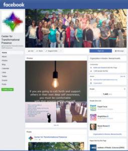 Transformational Presence Facebook Community