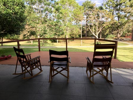 Rancho rocking chairs at Kantara